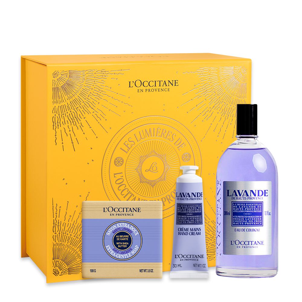 Presente Lavanda com Sabonete, Deo Colônia e Creme de Mãos, , large image number 0